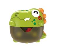 Macchina per la bolla da bagno, giocattoli da doccia divertenti per bambini, gioco giocoso con luci e musica a tema dinosauro per bagno doccia casa ragazzi ragazze