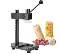 Macchina per la chiusura della tazza - Aggraffatrice a mano per sigillare barattoli e bottiglie in PET da 250-700 ml, sigillatrice e confezionatrice per lattine per bevande commerciali