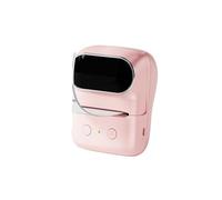 Macchina per la codifica della data, Stampante For Etichette Bluetooth Portatile, Stampante Termica For Etichette Con Codici A Barre Wireless per codice a barre della data, numero di lotto(Pink)