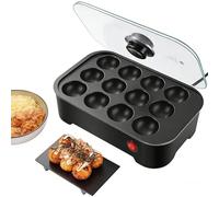 Macchina per la colazione multifunzione con coperchio per pancake e bignè