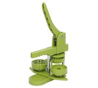 Macchina per la Creazione di Bottoni, Macchina per la Creazione di Spille per Bottoni Fai-da-te, Pressa per Bottoni con Badge con Parti di Bottoni 100 Pezzi, Taglierina (58MM)