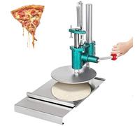 Macchina per la formatura di impasti per pizza, in acciaio inox, con vassoio estraibile, angolo regolabile per tortilla e pasticceria