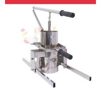 Macchina per la formatura di polpette di pesce ripiene manuale in acciaio inossidabile con piccola pressa manuale per uso domestico