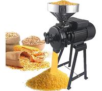 Macchina per la macinazione elettrica del grano - Macchina per mais, riso, grano, farina secca e bagnata - Uso commerciale con imbuto