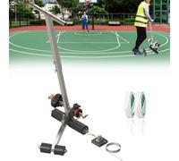 Macchina Per La Marcatura Della Vernice Applicatore di corsie con nastro per la segnaletica stradale, con kit per tracciare cerchi, kit di attrezzi per campi da basket per parcheggi, officin