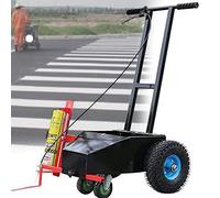 Macchina Per La Marcatura Della Vernice Macchina per la tracciatura delle linee, con applicazione di vernice su ruote, per scuole, superfici sportive, lavori in fabbrica con vernice stradale