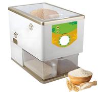 Macchina per la mondatura del riso per uso domestico, pelatrice elettrica per macinazione del riso, macinacereali da 250-500 g/min, separatore di crusca di riso, sgranatrice per risone