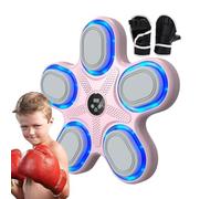 Macchina per la musica di boxe,Macchina per la boxe musicale intelligente - Punzonatrice a parete - Macchina da boxe wireless intelligente a parete, attrezzatura di perforazione per l'allenamento con