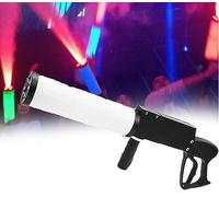 Macchina per la Nebbia di CO2, Luci controllabili, Distanza di tiro 8-10M, Pistola a Cannone a CO2 Portatile a LED, Macchina a Getto RGB per Matrimonio, Festa,Teatro,Discoteca