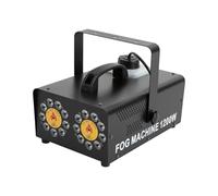 Macchina per la nebbia Fog Machine Fogger Smoke Machine Macchina per la nebbia Portatile Mini Macchina per la nebbia 1200 W 1 Litro Serbatoio RGB Luce Palcoscenico Festa Matrimonio DJ Show