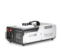 Macchina per la nebbia, macchina per il fumo, macchina per effetti, Fog Machine, 1500 W, macchina per il fumo Fogger con telecomando, effetti di illuminazione palcoscenico, lampada LED RGB DMX, 53,5 x