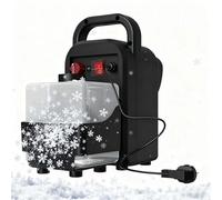 Macchina per La Neve da 250 W, Generatore di Fiocchi di Neve Artificiali con Telecomando Portatile, Distanza di Spruzzo da 3 A 5 M, per Feste, Palco, Giardino, Matrimonio