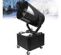 Macchina Per La Neve Professionale Da 3000 W, Con Braccio Oscillante A 90° E Telecomando, Distanza Di Spruzzo Di 12-15 M E Copertura Di 120 M², Ideale Per Effetti Scenici A Tema Natalizio
