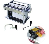 Macchina per La Pasta a Manovella in Acciaio Inox, Taglierina per Tagliatelle