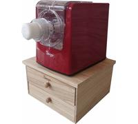 Macchina per la Pasta con 22 Trafile 1Kg 300W e CASSETTIERA in legno