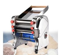 Macchina per la pasta elettrica da 550 W, laminatrice per impasto, macchina | Macchina per la pasta elettrica da 550 W di livello professionale, che stende e arrotola l'impasto per preparare pasta fresca