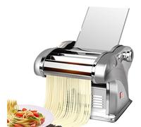 Macchina Per La Pasta Elettrica, Macchina Commerciale Per Stendere L'impasto E Fare La Pasta, Acciaio Inossidabile, Rullo Per Pasta In Lega Di Alluminio 180, 8 Livelli Di Spessore Regolabili Per