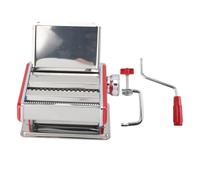 Macchina per la pasta Macchina per tagliatelle manuale in acciaio inossidabile Impostazioni di spessore regolabili per la domestica Resistente e facile da usare