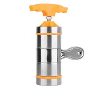 Macchina per la Pasta Manuale Pasta Press in Acciaio Inossidabile Macchina Pasta Noodle Maker con 7 Template per Uso Domestico o Al Ristorante per la Produzione di Pasta in Acciaio Inossidabile