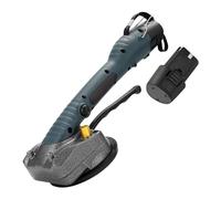 Macchina Per La Posa Di Piastrelle Piastrelle For Pavimenti Da Parete For 10-150Hz Che Posano Strumento Vibrante Con Ventosa 100 * Mm Batterie Forte Aspirazione(Blue)