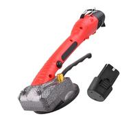 Macchina Per La Posa Di Piastrelle Piastrelle For Pavimenti Da Parete For Piastrellatrici For 10-150Hz Che Posano Strumento Vibrante Con Ventosa 100 * Mm Batterie Forte Aspirazione(Red)