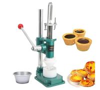 Macchina Per La Preparazione Di Crostate All'Uovo, Pressa Manuale Per Torta Uova, Macchine Manuali Per La Formatura Gusci Crostata, Acciaio Inossidabile, Per Cottura Crostate Pasta Sfoglia N6026