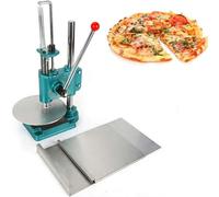 Macchina per la pressatura della Pasta per Pizza, Macchina per la pressatura Manuale della Pasta per Pizza in Acciaio Inox, per Una Perfetta Pasta per Pizza e Tortilla, 17 cm
