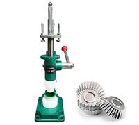 Macchina per la pressatura di crostate Commerciali, Strumento Portatile per Creare gusci di crostate Perfetti, Include Un Set Completo di stampi per gusci di Torte e Waffle