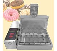 Macchina per la produzione di ciambelle, attrezzatura automatica per frittura per cibo da strada, 2600 pezzi/ora, mini 6 file per la preparazione di snack