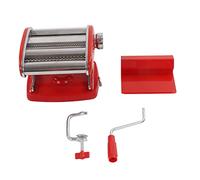 Macchina per la produzione di pasta Pressa per noodle manuale Macchina per laminazione di noodle multifunzione in acciaio inossidabile per chef professionisti e amanti della pasta (Ventosa 2 Coltelli)