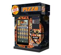 Macchina per la produzione di pizza completamente automatica, design portatile, fornisce pizza fresca tutto il giorno, una soluzione perfetta per centri commerciali e catering per eventi con grande