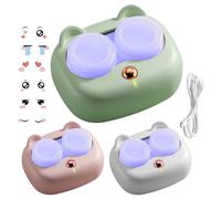 Macchina per la pulizia delle a contatto, design compatto, 7 x 5,7 x 3,4 cm, adatta per lo smaltimento di morbide, detergente per a contatto, ricaricabile tramite USB, per