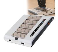Macchina per la pulizia delle suole delle scarpe, completamente automatica, aspirazione 1000PA, velocità 500 giri/min, basso rumore 45-50 dB, pulizia rapida 5s per uso domestico e ufficio