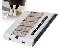 Macchina per la pulizia delle suole, senza acqua, con sensore automatico, pulizia rapida in 5 secondi, aspirazione a 260 giri/min, per casa e ufficio