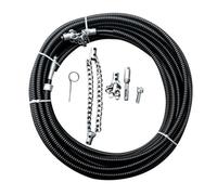 Macchina per la pulizia dello scarico del trapano elettrico 1-5 metri con estensione Strumenti per tubi fognari Pulizia idraulica Draga a molla per lavello a catena industriale strumento per draga
