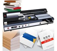 Macchina per la rilegatura del documento - Efficienza legante automatica senza fili della colla della colata 220 libri/ora, funzione senza fresatura, raggio regolabile della colonna vertebrale