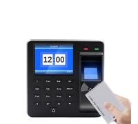 Macchina per la rilevazione delle presenze, Registratore di presenze con impronta digitale biometrica, orologio, riconoscimento dipendenti, check-in time, Entra per andare al lavoro