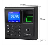 Macchina per la rilevazione delle presenze tramite impronte digitali + 10 schede di controllo accessi Tempo elettrico C