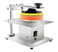 Macchina per la riparazione della lucidatura a disco, mini levigatrice elettrica da 6000 giri/min, regolazione a 7 velocità, per riparare graffi e abrasioni su CD/DVD, ideale per negozi di noleggio