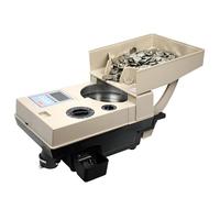 Macchina per la selezione delle monete, imballatrice elettrica resistente, ordina 1200 monete/minuto, adatta per monete con diametro da 15 mm a 34 mm, ideale per la maggior parte dei tipi di monete