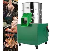 Macchina per la spennatura del pollo, in acciaio inox, per pollame e quaglie, ideale per l'allevamento e l'uso in battoir