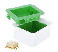 Macchina per La Stampa di Tofu Stampo di Tofu DIY Plastica Pressa per Tofu con Vassoio Antigoccia Tofu Pressa per Rimuovere L'acqua dal Tofu per Gadget da Cucina Cucinare A Mano