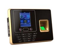 Macchina per la Timbratura, Macchina for la presenza elettronica dell'operatore della scheda di impronte digitali del di gestione delle presenze con riconoscimento facciale della batteria