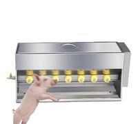 Macchina per l'allattamento completamente automatica per maialini, alimentatore per capezzoli 10/14 con temperatura costante e simulazione del suono, capacità 15L/20L per allevamenti e allevamenti di