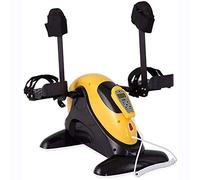 Macchina per l'allenamento Pedaliera Portatile per Bicicletta Fisioterapia Pedale per Gambe Attrezzatura per Bicicletta Superiore e Inferiore Resistenza Regolabile