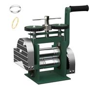 Macchina per laminatoio per gioielli, strumento manuale per la creazione di | Macchina manuale per laminazione per gioielli fai da te, strumento versatile per modellare fogli, fili e metallo