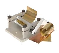 Macchina per laminazione manuale per piegatura di metalli morbidi, strumento portatile per progetti fai da te di lavorazione dei metalli