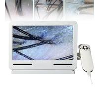 Macchina per l'analisi del Cuoio capelluto Analizzatore per capelli e diagnosi della pelle, sistema di scansione digitale con schermo LCD da 10,1 pollici, analizzatore ricaricabile, rilevame