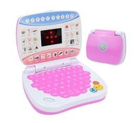 Macchina per l'apprendimento per bambini - Laptop da 6,02 pollici | Giocattolo con tastiera in ABS - Computer educativo portatile per bambini con funzioni di apprendimento della musica e 'inglese,