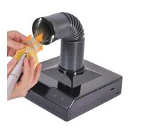 Macchina per l'aspirazione della Polvere di smerigliatura con Luce a LED, Mini aspiratore di fumi di Saldatura, assorbitore di Fumo di Saldatura da banco, Macchina per la Raccolta delle polveri A